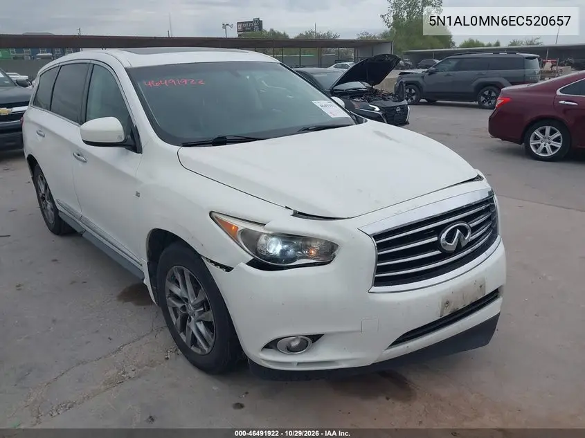 INFINITI QX60 2014, VIN 5N1AL0MN6EC520657
