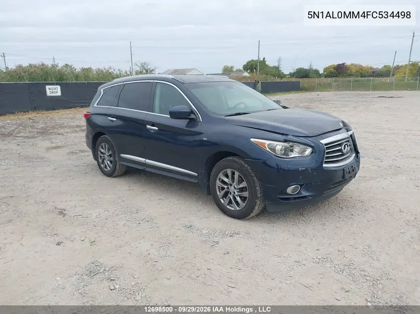 INFINITI QX60 2015, VIN 5N1AL0MM4FC534498