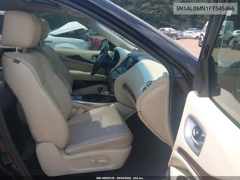 2015 INFINITI QX60 VIN 5N1AL0MN1FC545466 — фото 5