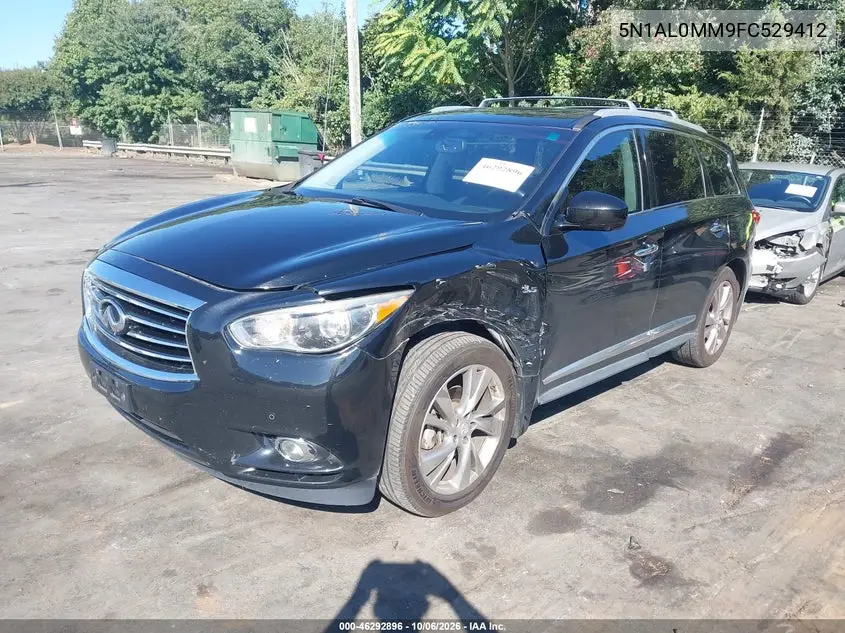 2015 INFINITI QX60 VIN 5N1AL0MM9FC529412 — фото 2