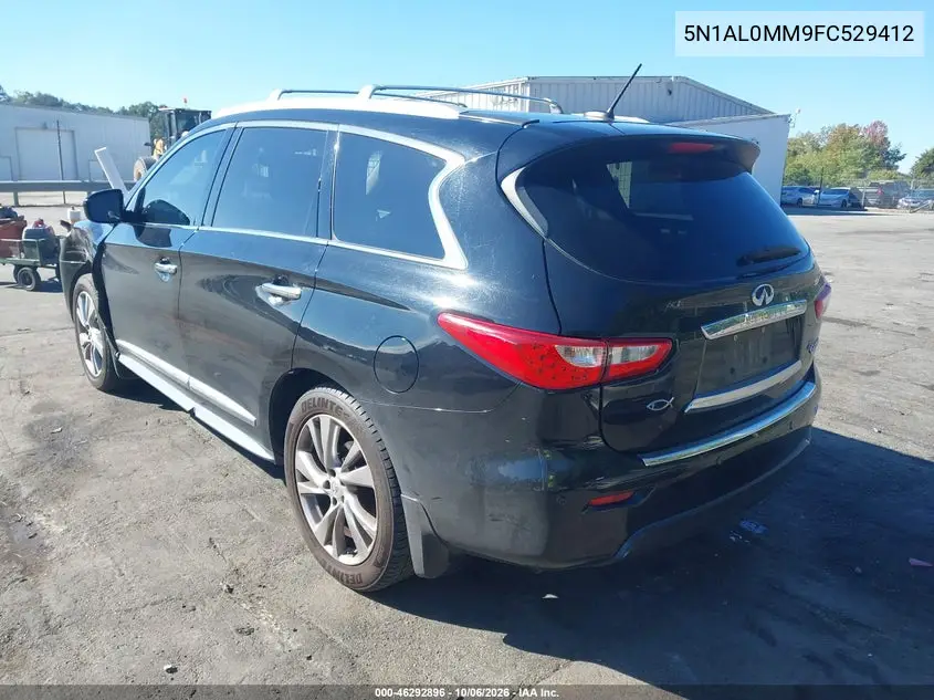 2015 INFINITI QX60 VIN 5N1AL0MM9FC529412 — фото 3