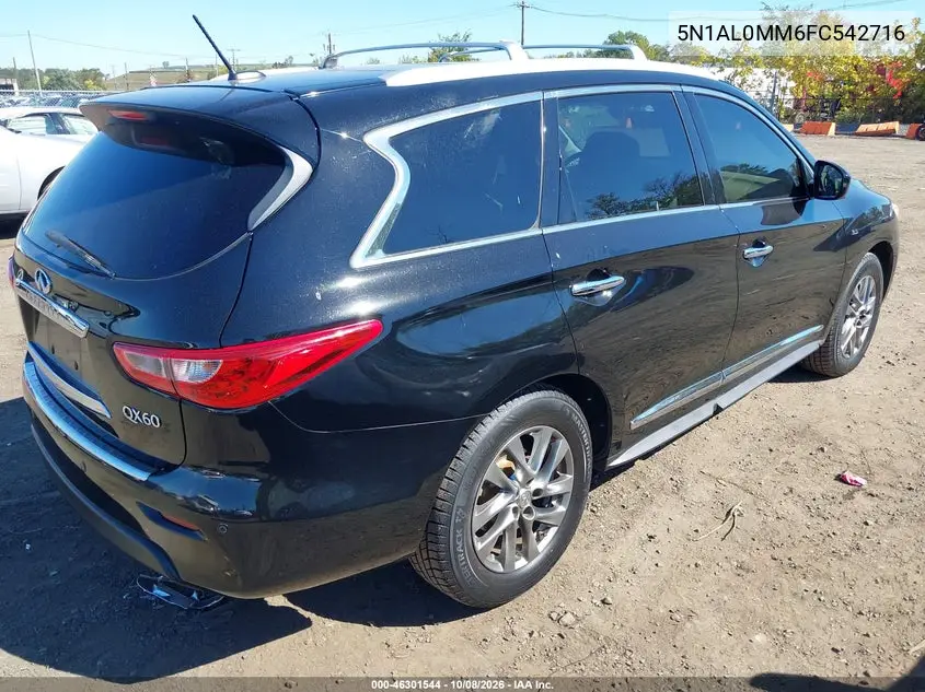 2015 INFINITI QX60 VIN 5N1AL0MM6FC542716 — фото 4