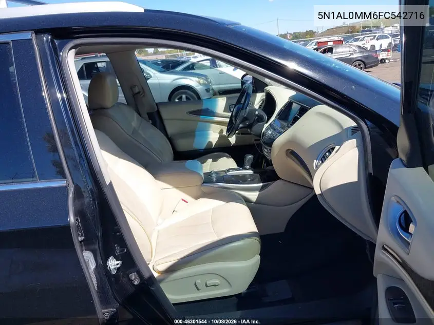 2015 INFINITI QX60 VIN 5N1AL0MM6FC542716 — фото 5