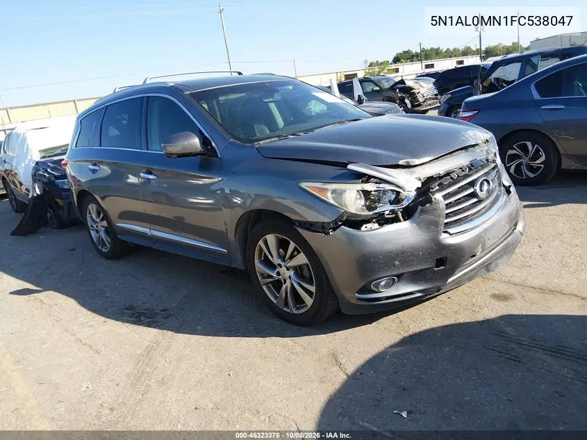 INFINITI QX60 2015, VIN 5N1AL0MN1FC538047