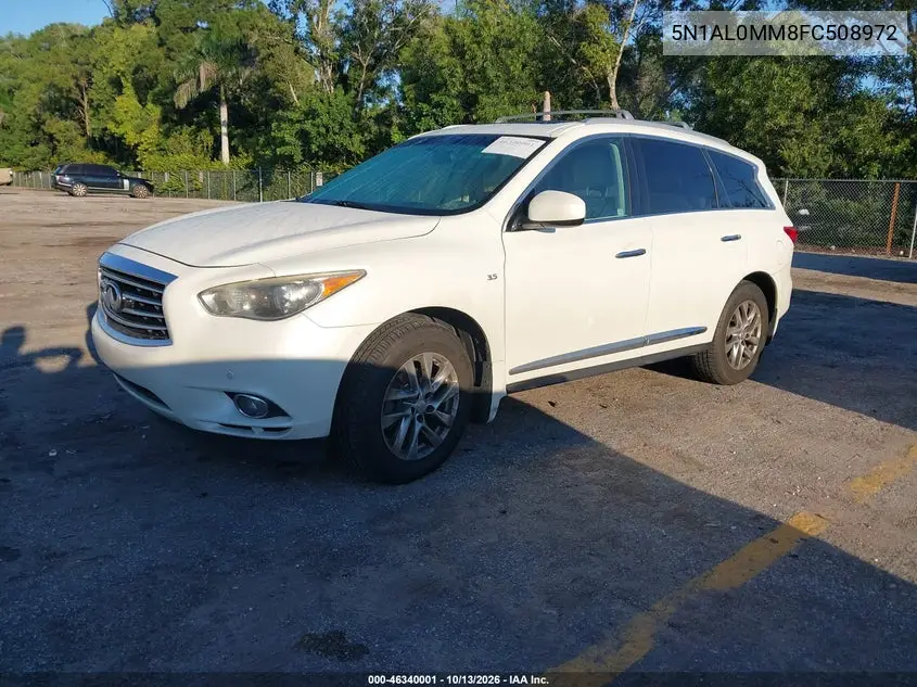 2015 INFINITI QX60 VIN 5N1AL0MM8FC508972 — фото 2