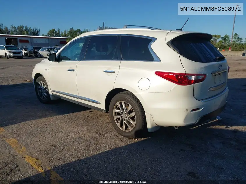 2015 INFINITI QX60 VIN 5N1AL0MM8FC508972 — фото 3