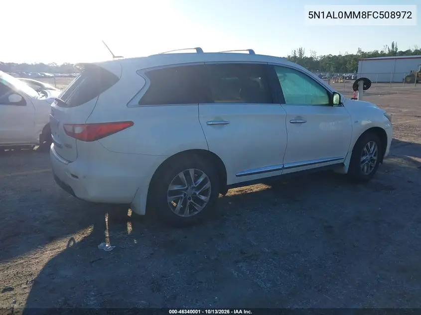 2015 INFINITI QX60 VIN 5N1AL0MM8FC508972 — фото 4