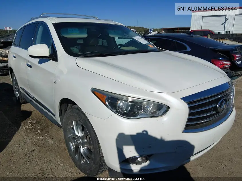 INFINITI QX60 2015, VIN 5N1AL0MM4FC537644