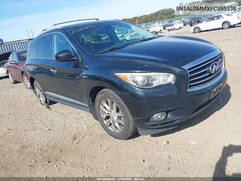 INFINITI QX60 2015, VIN 5N1AL0MMXFC555338