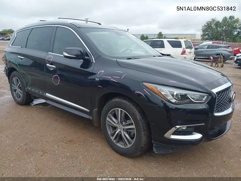 INFINITI QX60 2016, VIN 5N1AL0MN8GC531842