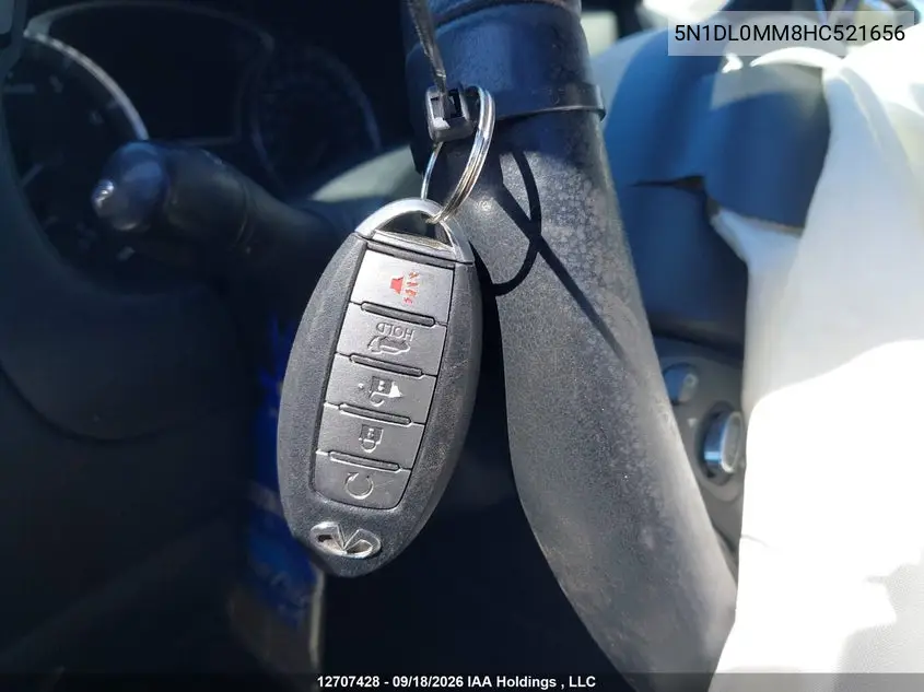 2017 INFINITI QX60 VIN 5N1DL0MM8HC521656 — фото 11