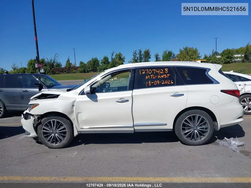 2017 INFINITI QX60 VIN 5N1DL0MM8HC521656 — фото 14
