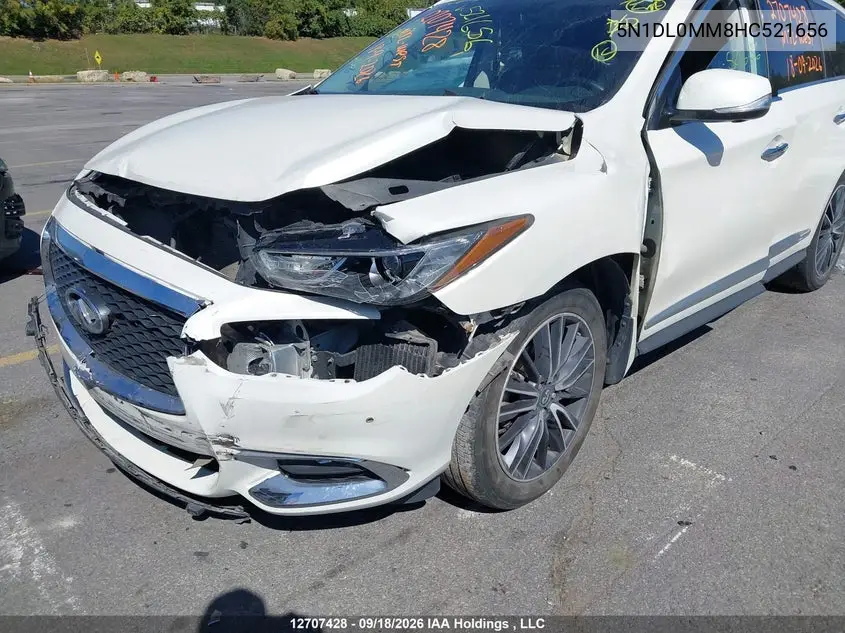 2017 INFINITI QX60 VIN 5N1DL0MM8HC521656 — фото 6