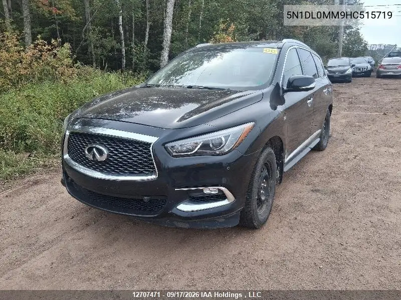 2017 INFINITI QX60 VIN 5N1DL0MM9HC515719 — фото 2
