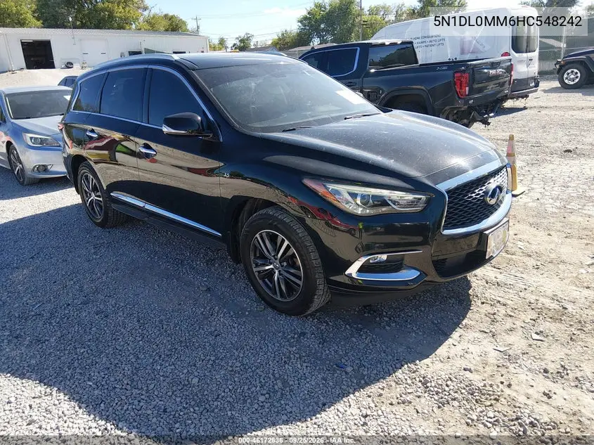 INFINITI QX60 2017, VIN 5N1DL0MM6HC548242
