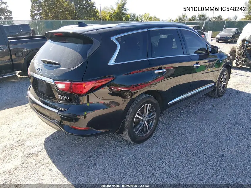 2017 INFINITI QX60 VIN 5N1DL0MM6HC548242 — фото 4