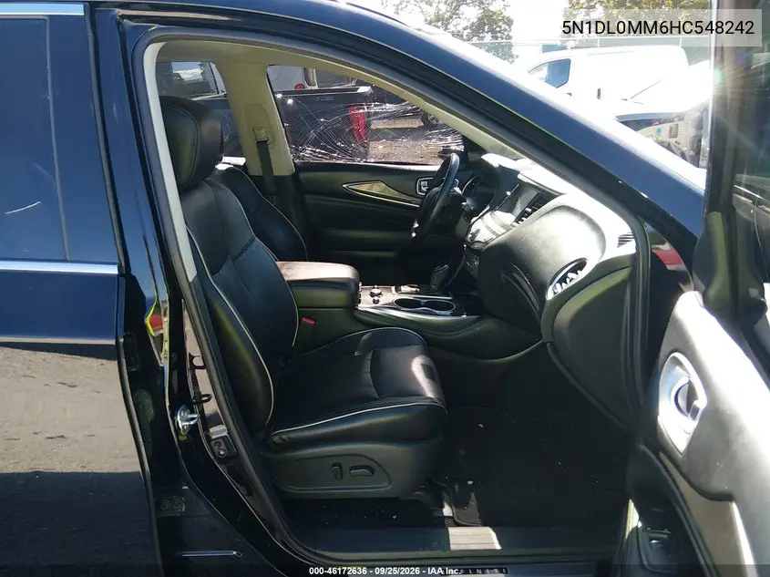 2017 INFINITI QX60 VIN 5N1DL0MM6HC548242 — фото 5