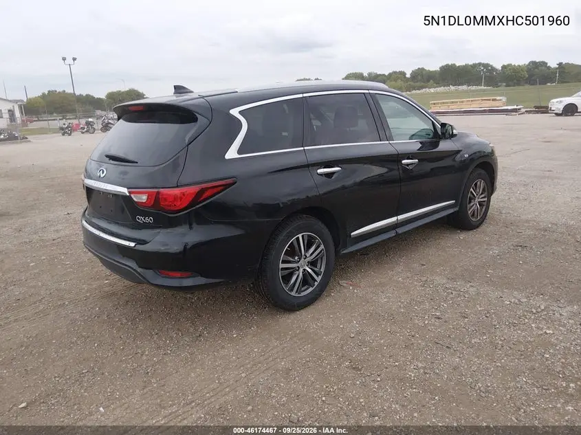 2017 INFINITI QX60 VIN 5N1DL0MMXHC501960 — фото 4