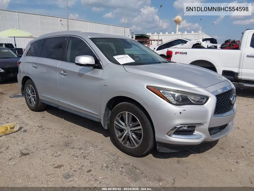 INFINITI QX60 2017, VIN 5N1DL0MN8HC554598