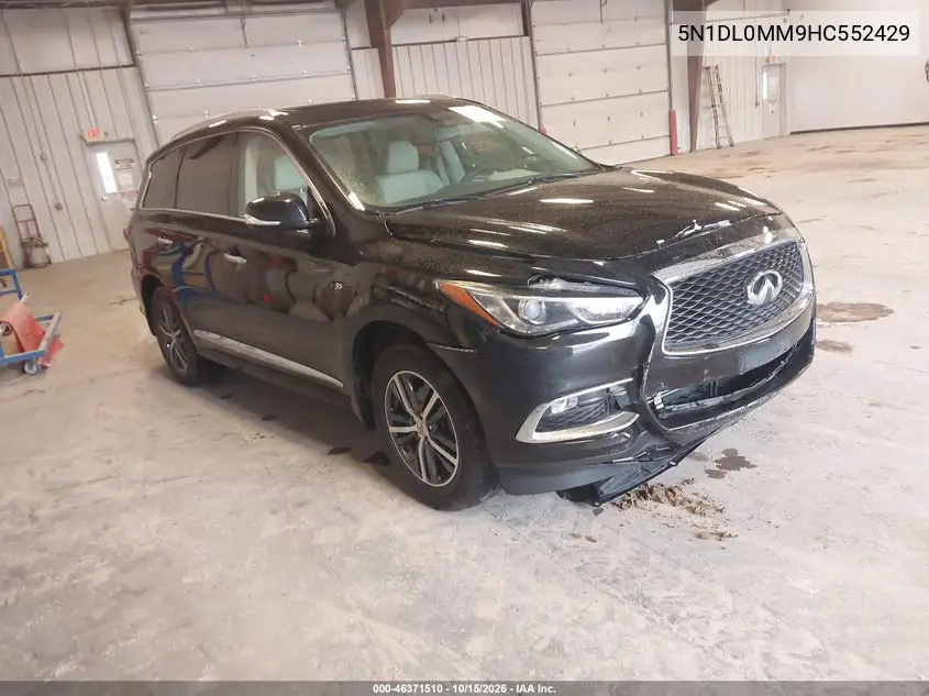 INFINITI QX60 2017, VIN 5N1DL0MM9HC552429