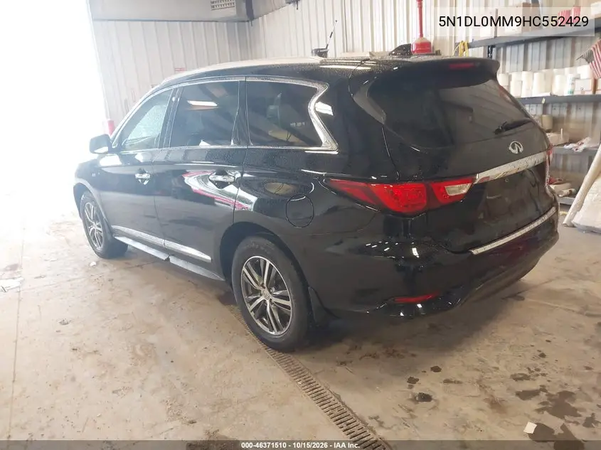 2017 INFINITI QX60 VIN 5N1DL0MM9HC552429 — фото 3