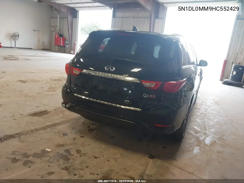 2017 INFINITI QX60 VIN 5N1DL0MM9HC552429 — фото 4
