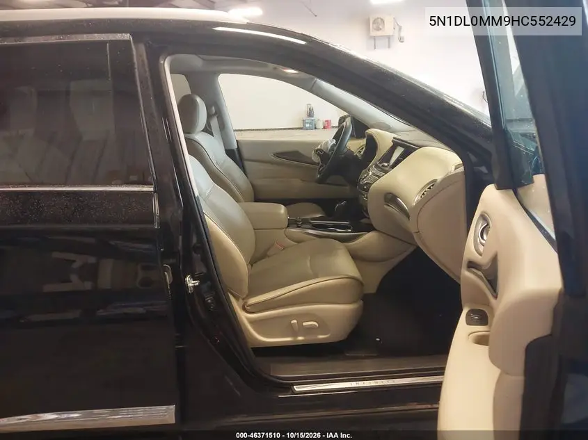2017 INFINITI QX60 VIN 5N1DL0MM9HC552429 — фото 5
