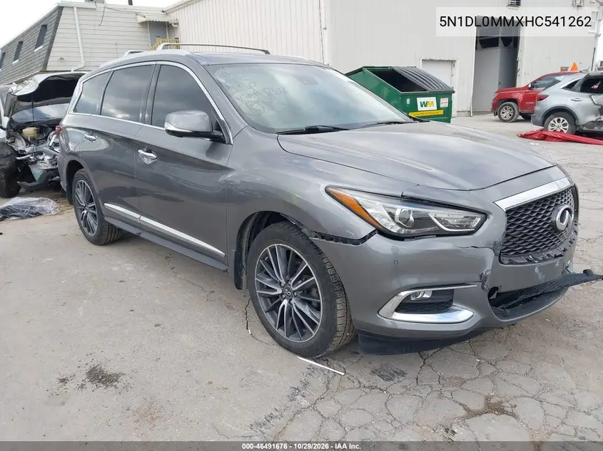 INFINITI QX60 2017, VIN 5N1DL0MMXHC541262