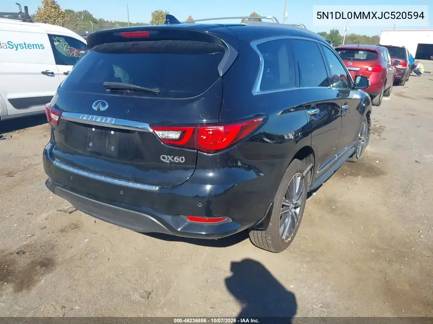 2018 INFINITI QX60 VIN 5N1DL0MMXJC520594 — фото 4