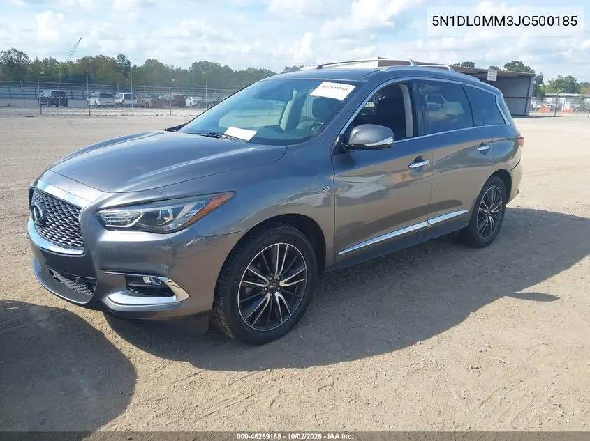 2018 INFINITI QX60 VIN 5N1DL0MM3JC500185 — фото 2