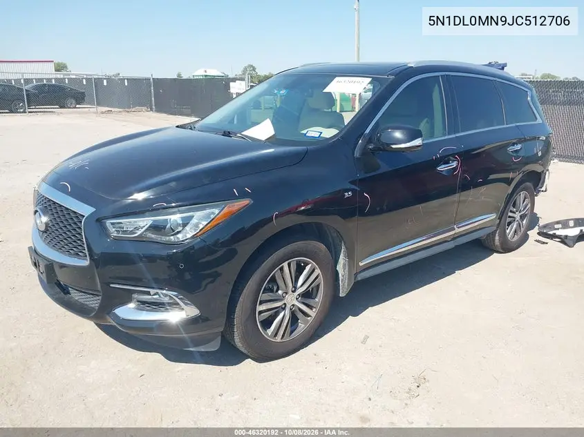 2018 INFINITI QX60 VIN 5N1DL0MN9JC512706 — фото 2