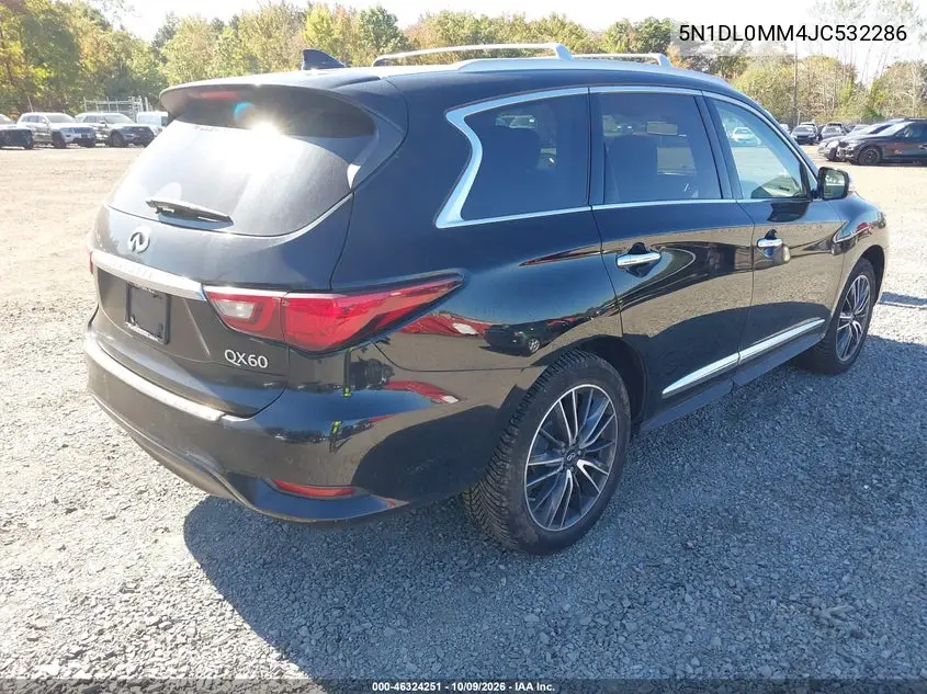 2018 INFINITI QX60 VIN 5N1DL0MM4JC532286 — фото 4
