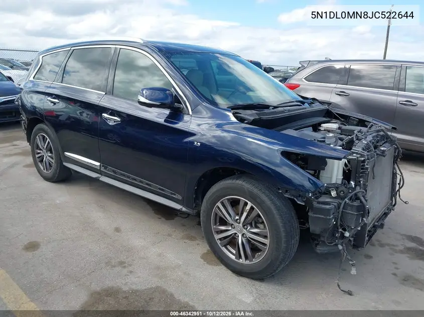INFINITI QX60 2018, VIN 5N1DL0MN8JC522644