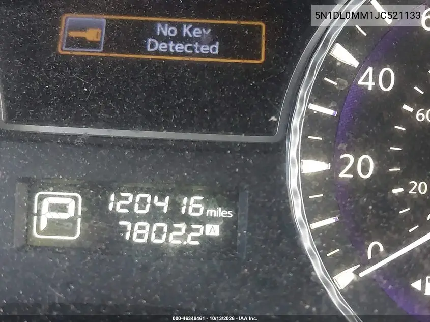 2018 INFINITI QX60 VIN 5N1DL0MM1JC521133 — фото 15