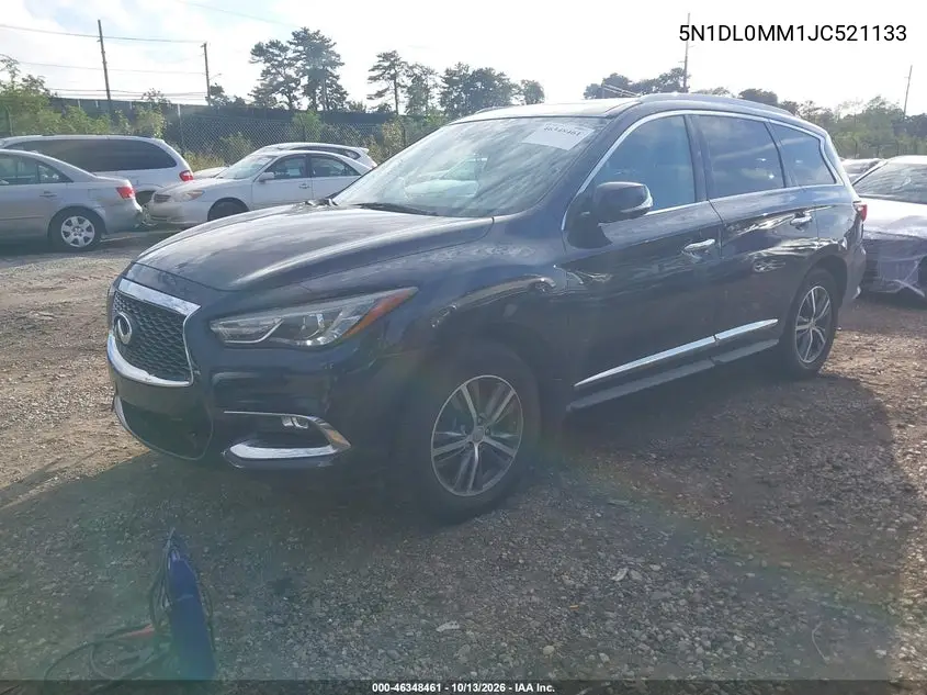 2018 INFINITI QX60 VIN 5N1DL0MM1JC521133 — фото 2