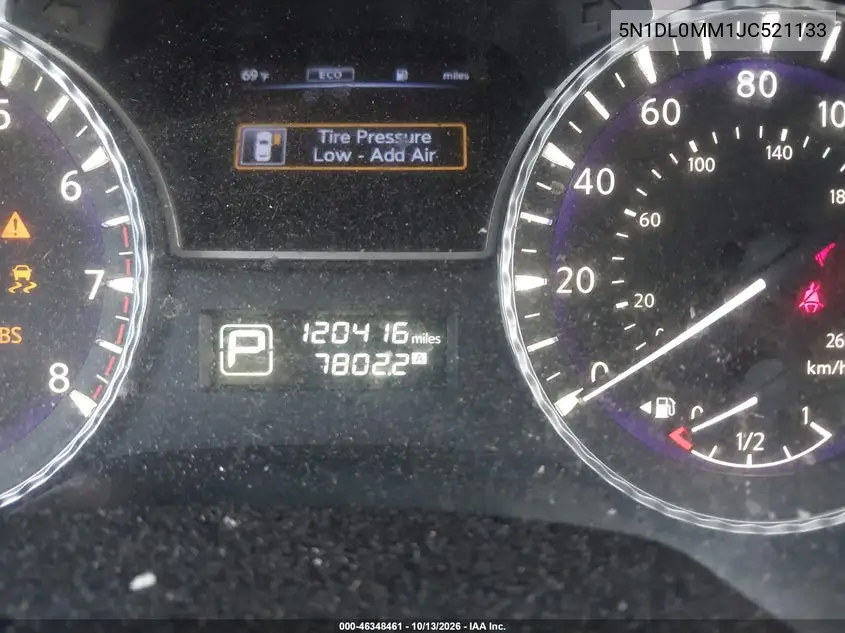 2018 INFINITI QX60 VIN 5N1DL0MM1JC521133 — фото 7