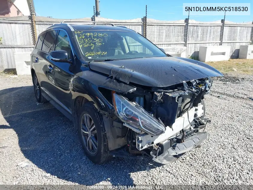 INFINITI QX60 2019, VIN 5N1DL0MM5KC518530
