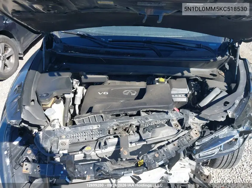 2019 INFINITI QX60 VIN 5N1DL0MM5KC518530 — фото 10