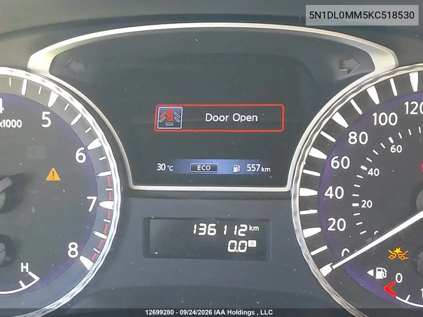 2019 INFINITI QX60 VIN 5N1DL0MM5KC518530 — фото 16