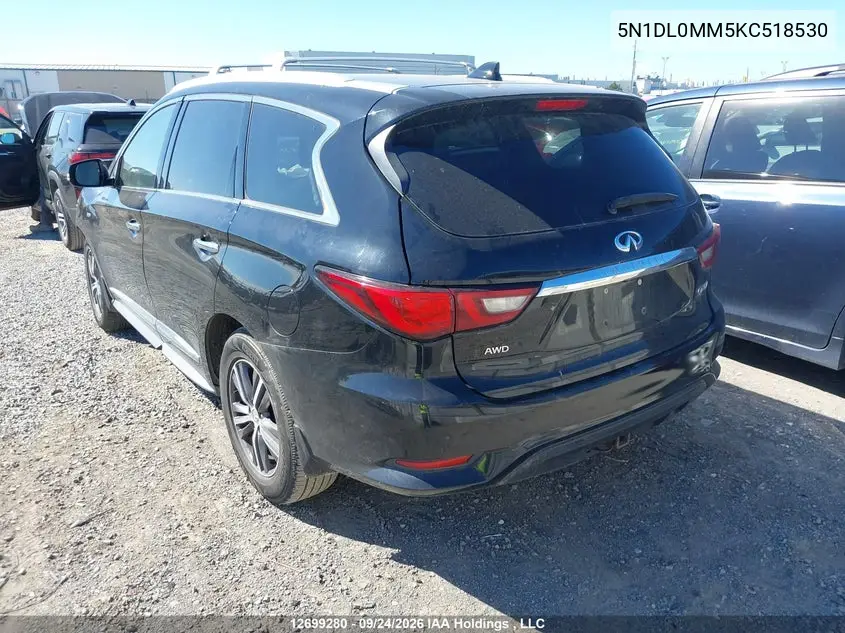 2019 INFINITI QX60 VIN 5N1DL0MM5KC518530 — фото 3