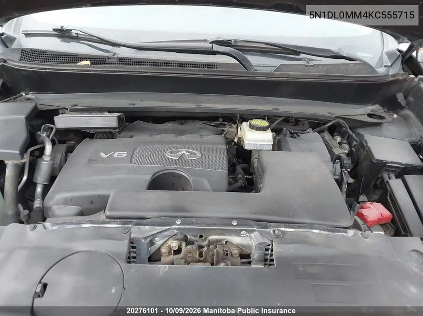 2019 INFINITI QX60 VIN 5N1DL0MM4KC555715 — фото 10