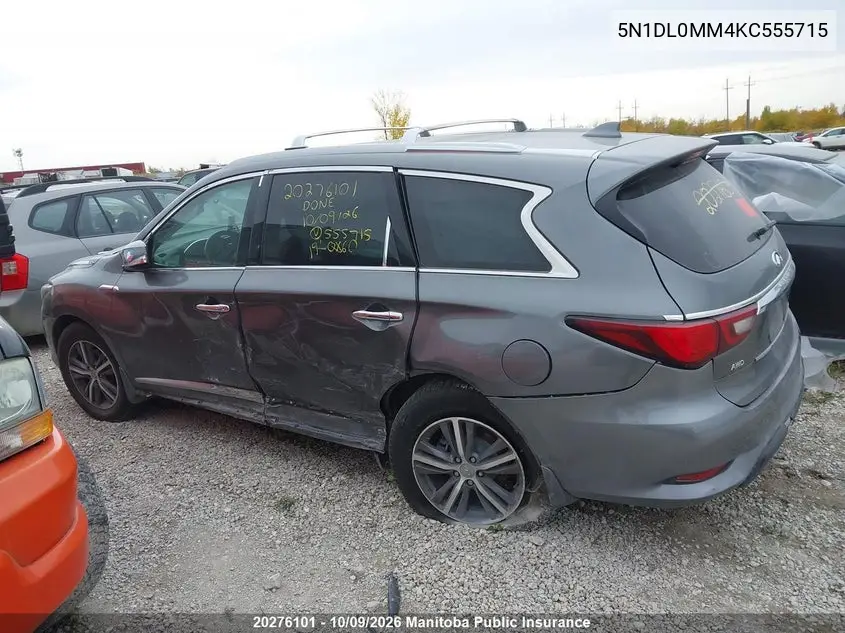 2019 INFINITI QX60 VIN 5N1DL0MM4KC555715 — фото 14