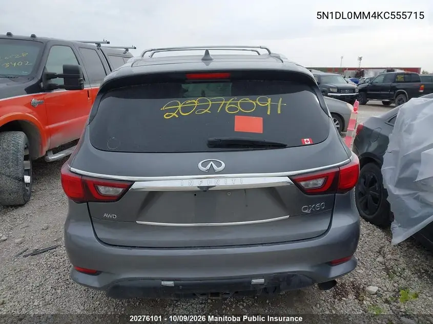 2019 INFINITI QX60 VIN 5N1DL0MM4KC555715 — фото 16