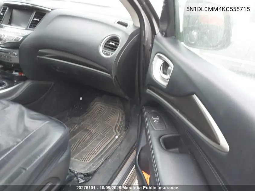 2019 INFINITI QX60 VIN 5N1DL0MM4KC555715 — фото 5