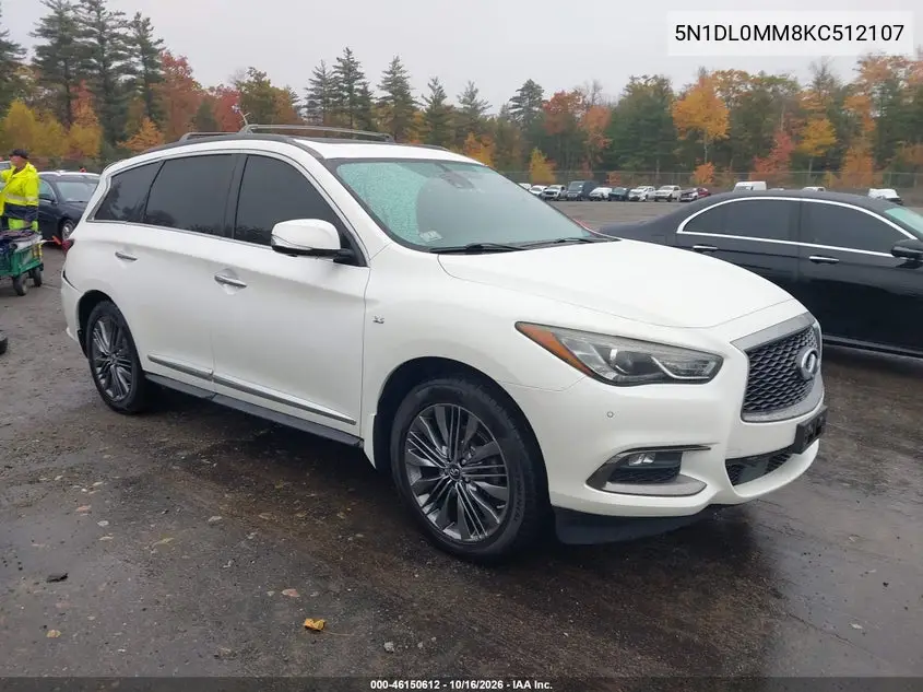 INFINITI QX60 2019, VIN 5N1DL0MM8KC512107