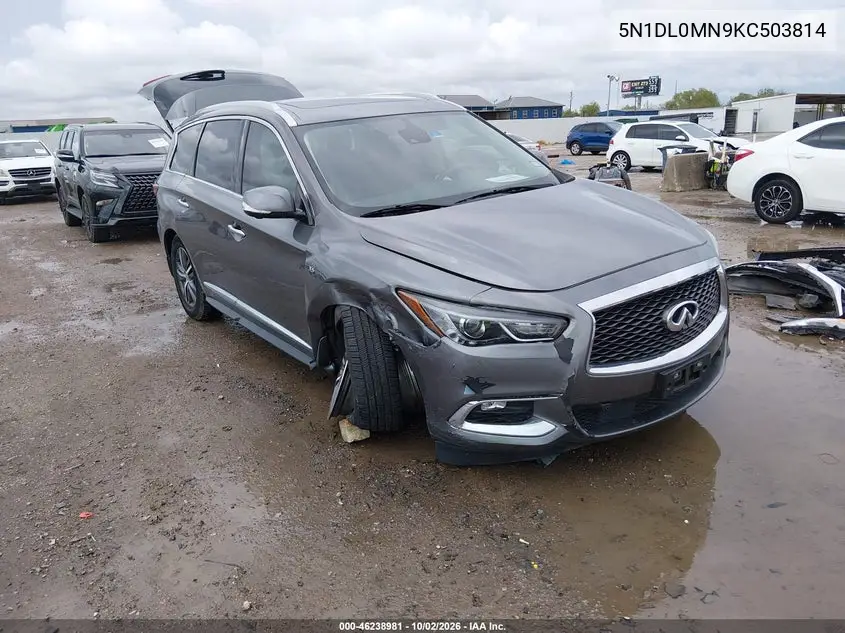 INFINITI QX60 2019, VIN 5N1DL0MN9KC503814