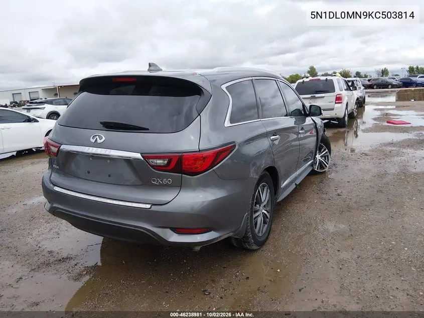 2019 INFINITI QX60 VIN 5N1DL0MN9KC503814 — фото 4