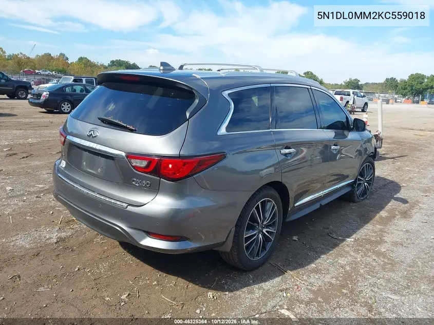 2019 INFINITI QX60 VIN 5N1DL0MM2KC559018 — фото 4