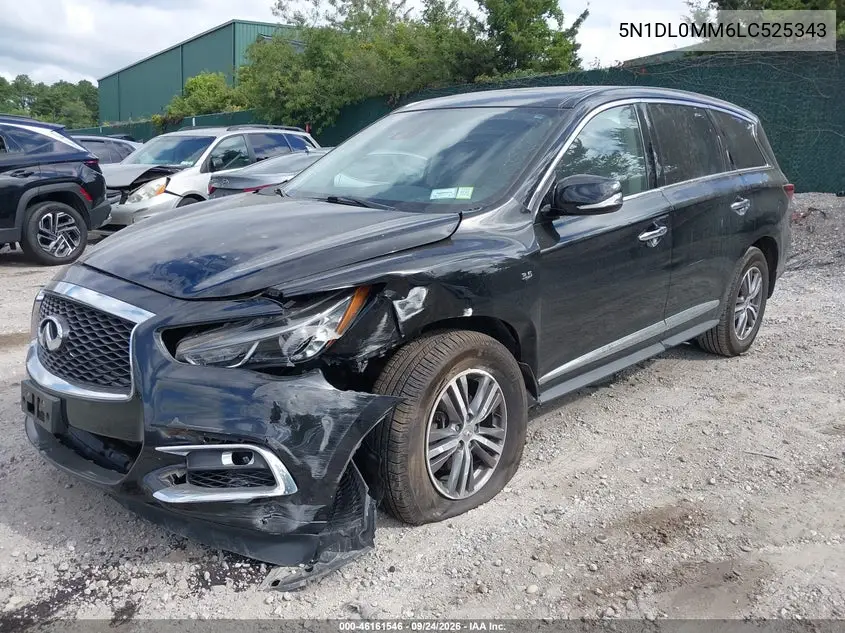 2020 INFINITI QX60 VIN 5N1DL0MM6LC525343 — фото 2