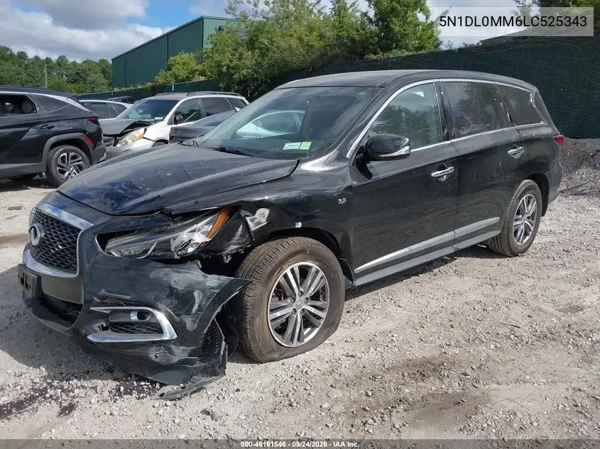 2020 INFINITI QX60 VIN 5N1DL0MM6LC525343 — фото 6